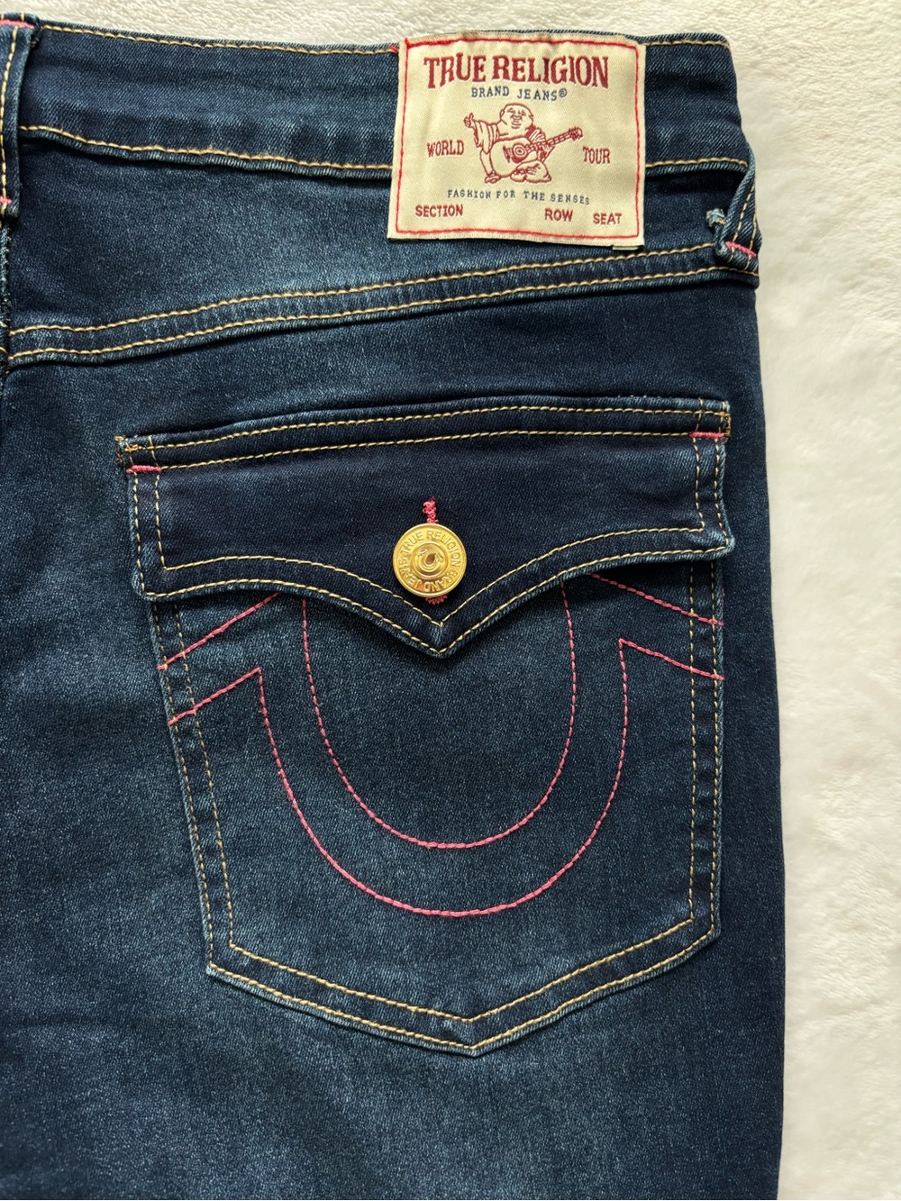 TRUE RELIGION Halle High Rise Skinny Flap Pockets Jeans--NWT--30 - Picture 12 of 16
